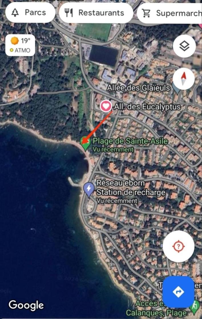 Petit Paradis Classe 3 Etoiles A 200M De La Plage! Terrasse-Wifi-Parking-Clim Saint-Mandrier-sur-Mer Dış mekan fotoğraf